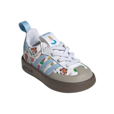adidas DISNEY ADIFOAM SAMBA 360 - ALICE IN WONDERLAND White & Flowers
