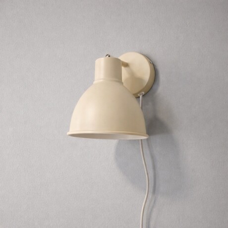 ARTEFACTO DECORATIVO DE PARED ALPHA Luminara de Pared Alpha Beige