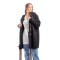 TAPADO GAMUZA S-XXL NEGRO