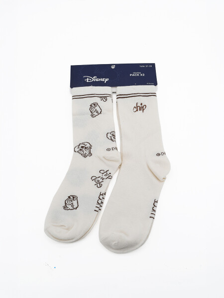 MEDIAS PACK X2 CHIP AND DALE VARIANTE 1