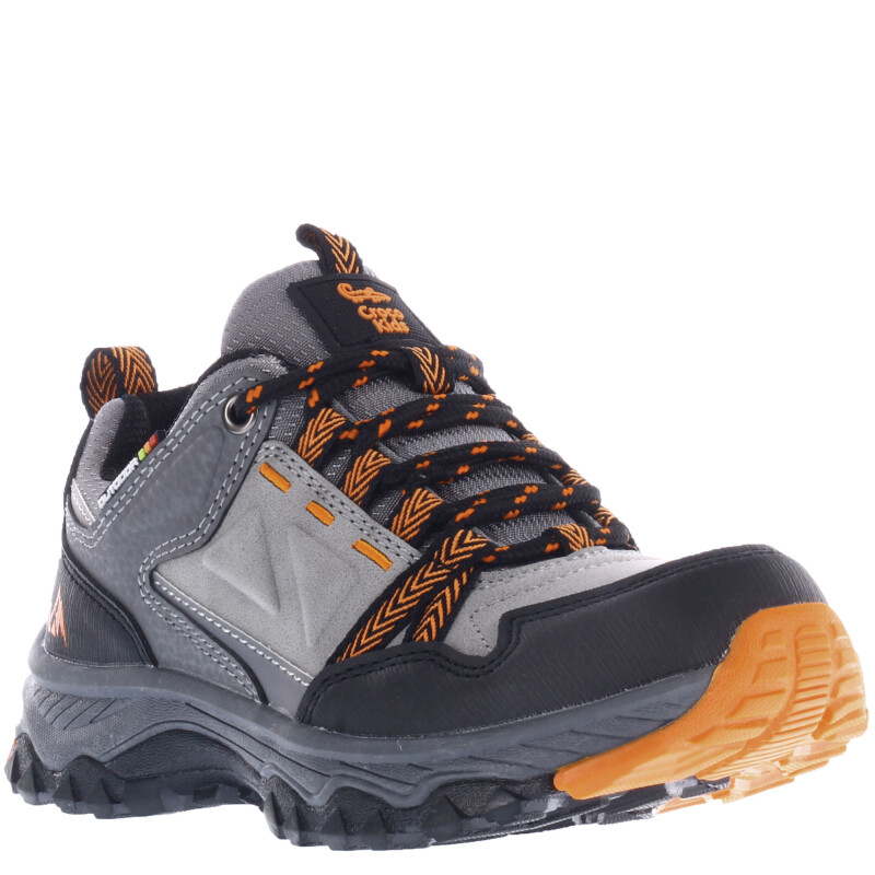 Championes de Niño Croco Kids GIGO acordonado Gris
