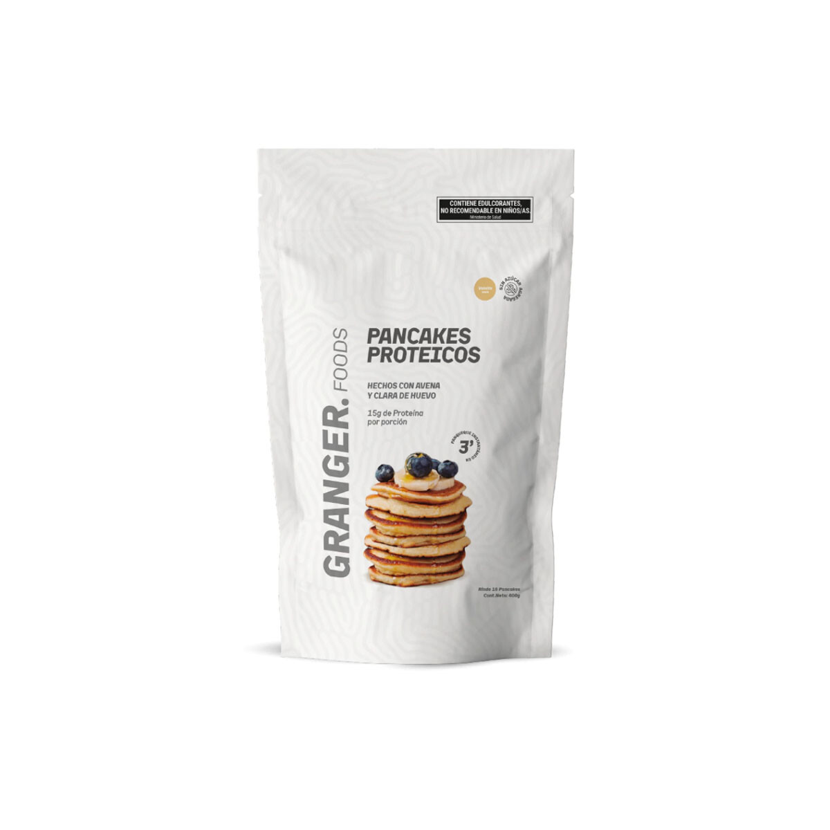 Pancakes proteicos Vainilla 400g Granger 