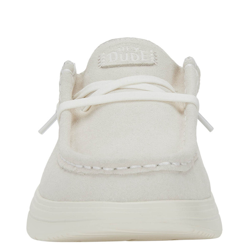 Wendy Comf Suede - Mujer Ivory