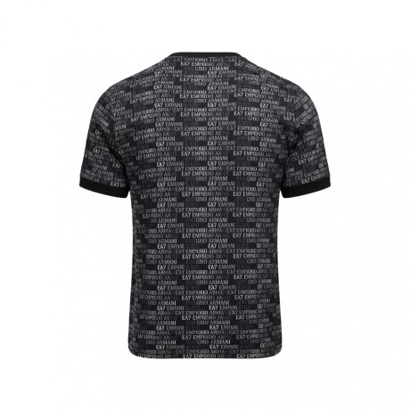 LOGO SERIES COTTON MONOGRAM - EA7 EMPORIO ARMANI Grey Scale Monogram
