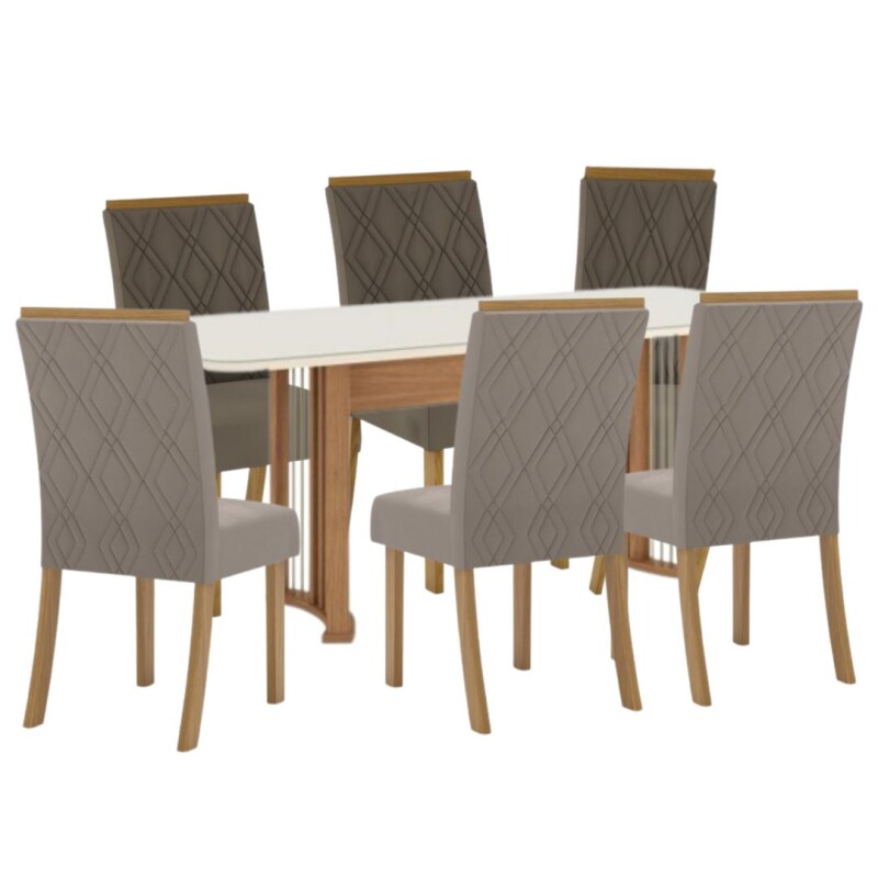 Juego de Comedor Lisboa 6 sillas Juego de Comedor Lisboa 6 sillas