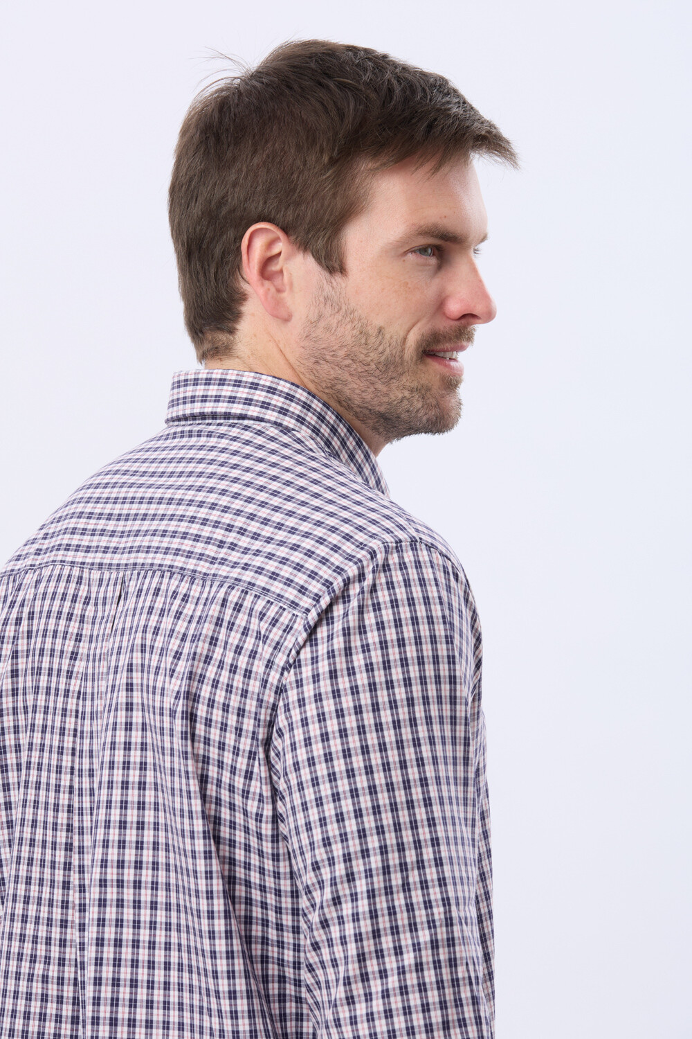 CAMISA SPORT A CUADROS Rojo