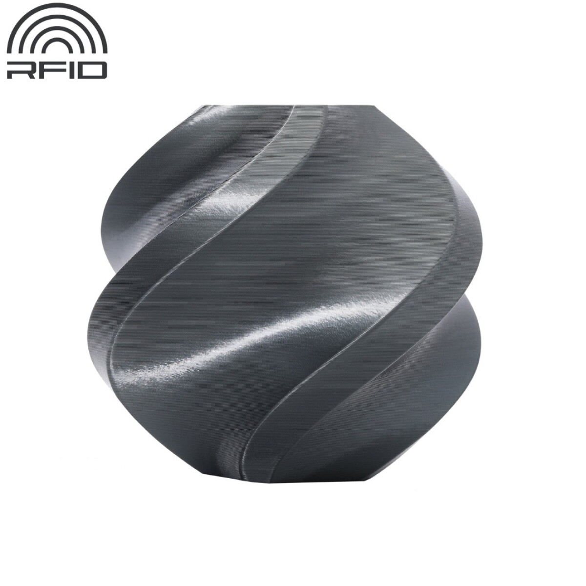 Filamento Bambu Lab PLA Silk+ titanio 