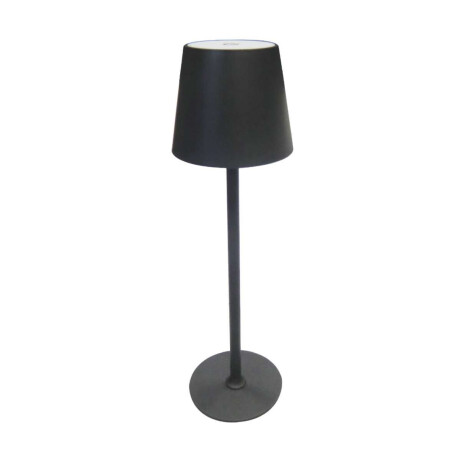 Lampara LED Recargable Portátil 36 cm Negro