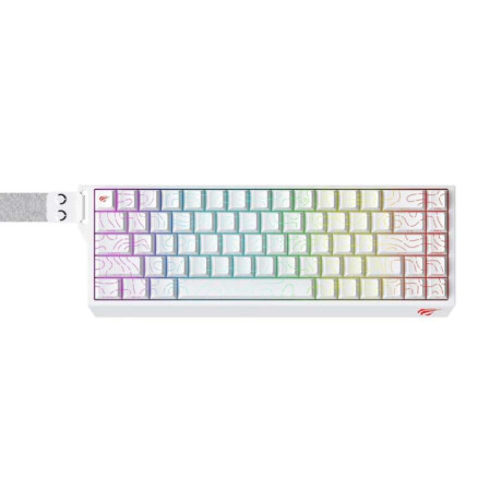 Teclado Gamer Havit Kb922L 65% Mecanico Rgb Switches Magneticos