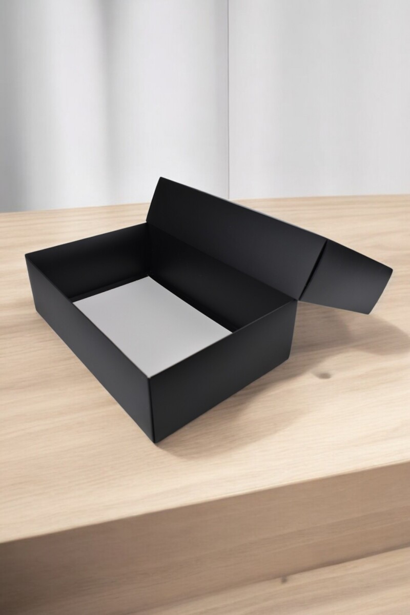 Caja 08 - 20x30x9 cm - NEGRO 