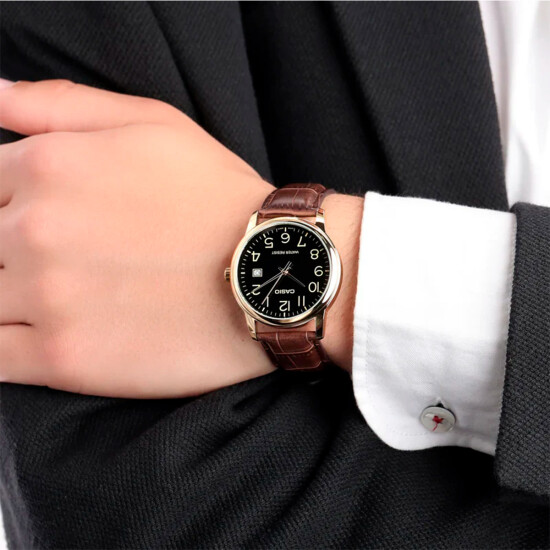 Reloj Casio Cuero Marron 0