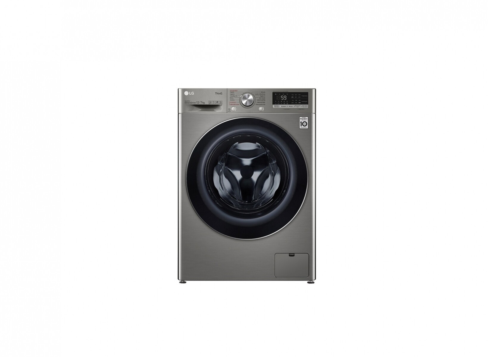 Lavasecarropas Lg 12Kg Carga Frontal 