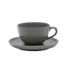 Taza de te con plato Gray 200 ml OXFORD Taza de te con plato Gray 200 ml OXFORD