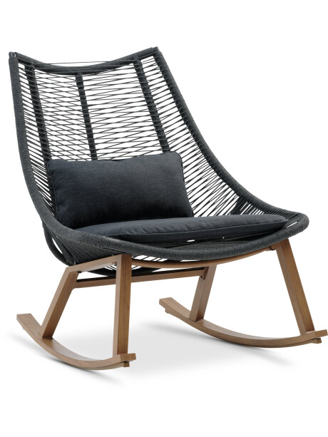 Mecedora DANNEMARE gris Mecedora DANNEMARE gris