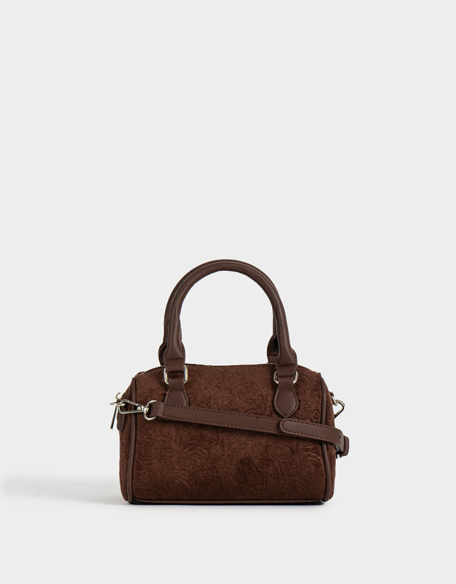 Bowling Cartera Bowling Suede Chocolate - Marron Chocolate