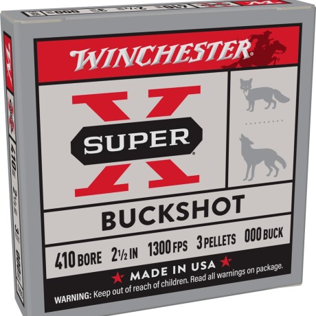 CARTUCHO WINCHESTER CAL 410 2.1/2" C/POSTA WIN/XB41000 CARTUCHO WINCHESTER CAL 410 2.1/2" C/POSTA WIN/XB41000
