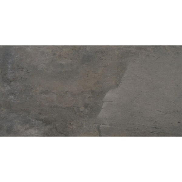 PORCELANATO MENHIR ANTRACITA ANTIDESLIIZANTE "A" 45X90 CM Porcelanato Menhir Antracita Antidesliizante "a" 45x90 Cm
