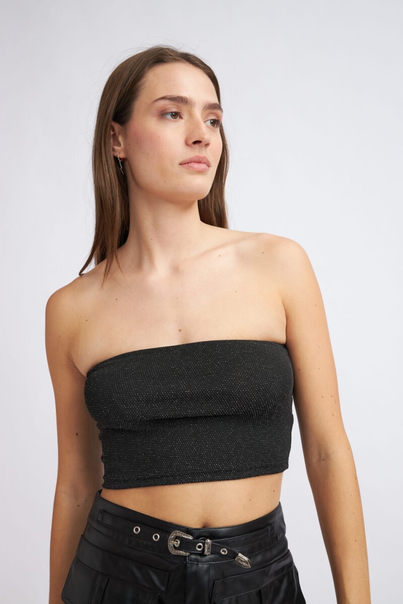 CROP TOP ALDANA - NEGRO 