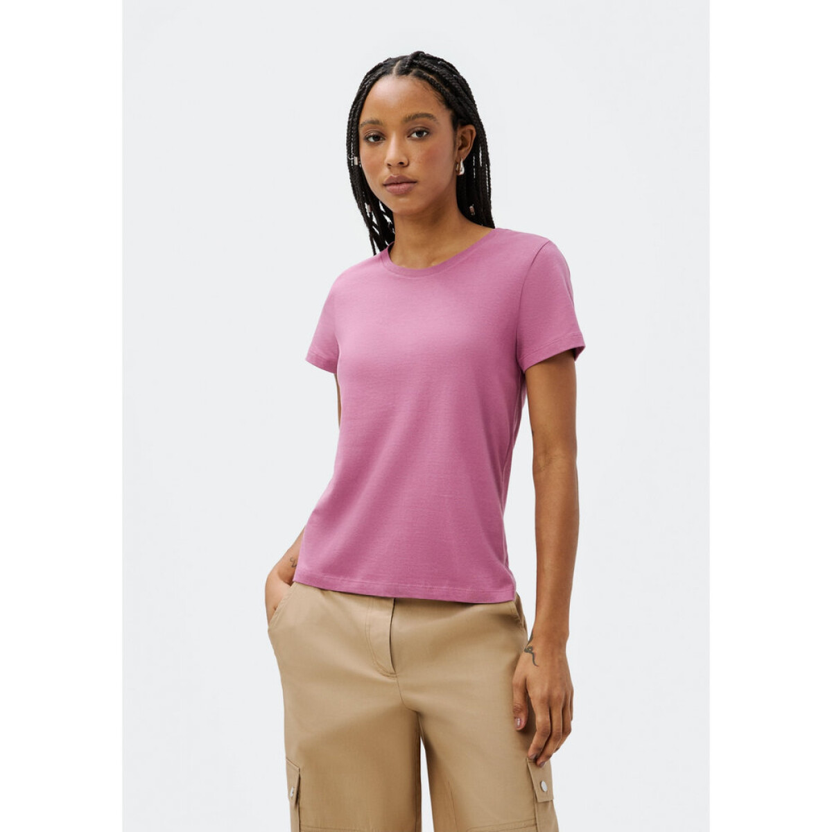 BLUSA MM FEM - ROXO MEDIO 