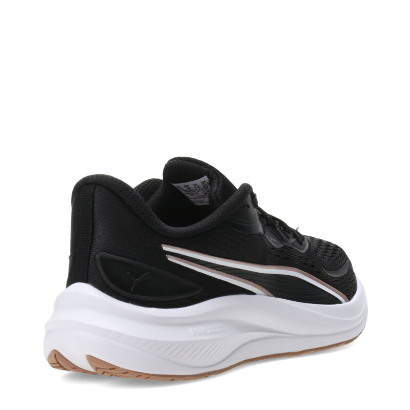 Championes de Mujer Puma Skyrocket Lite 2 W Negro - Dorado - Blanco