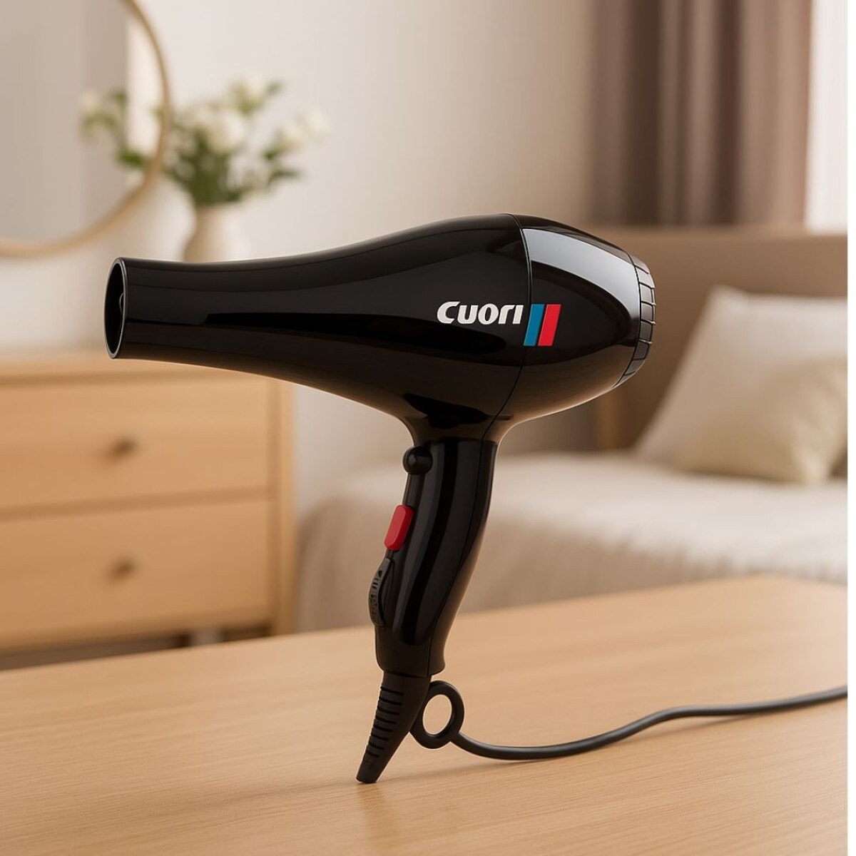 SECADOR DE CABELLO CUORI CUO-6245 TIFONE 2000W - NEGRO 