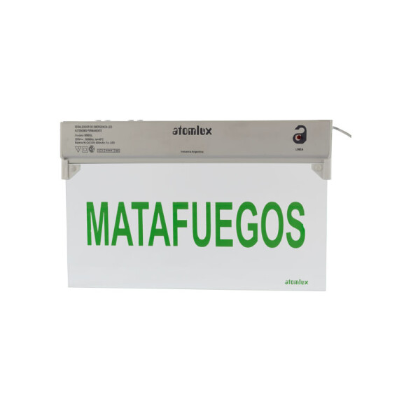Luminaria de emergencia permanente "MATAFUEGOS" AH9928