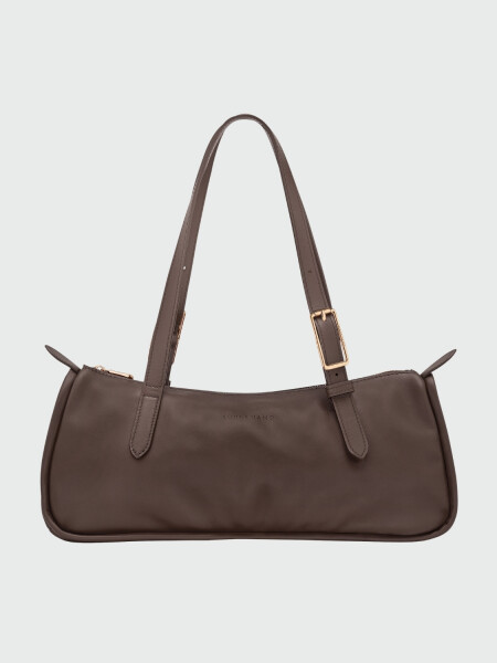 LONGCHAMP - LOOONG, CARTERA DE HOMBRO L Negro Estampado