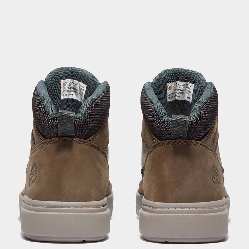 Zapatillas Allston Mid Hombre Dark Brown Nubuck