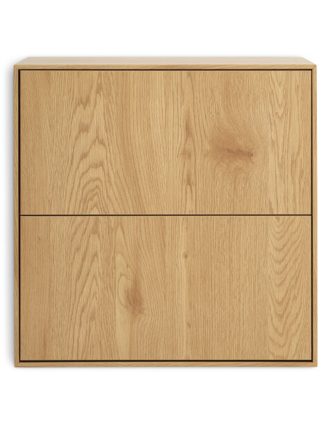 Librería GEDSER 2 cajones color roble Librería GEDSER 2 cajones color roble