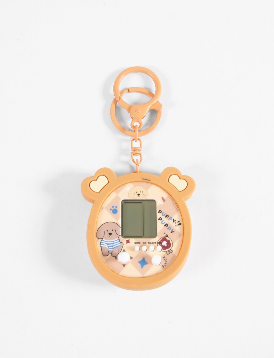 Llavero game puppy - camel 
