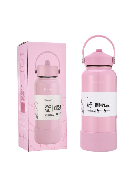 Botella Térmica con Pico 950mL. Miami Metalizado