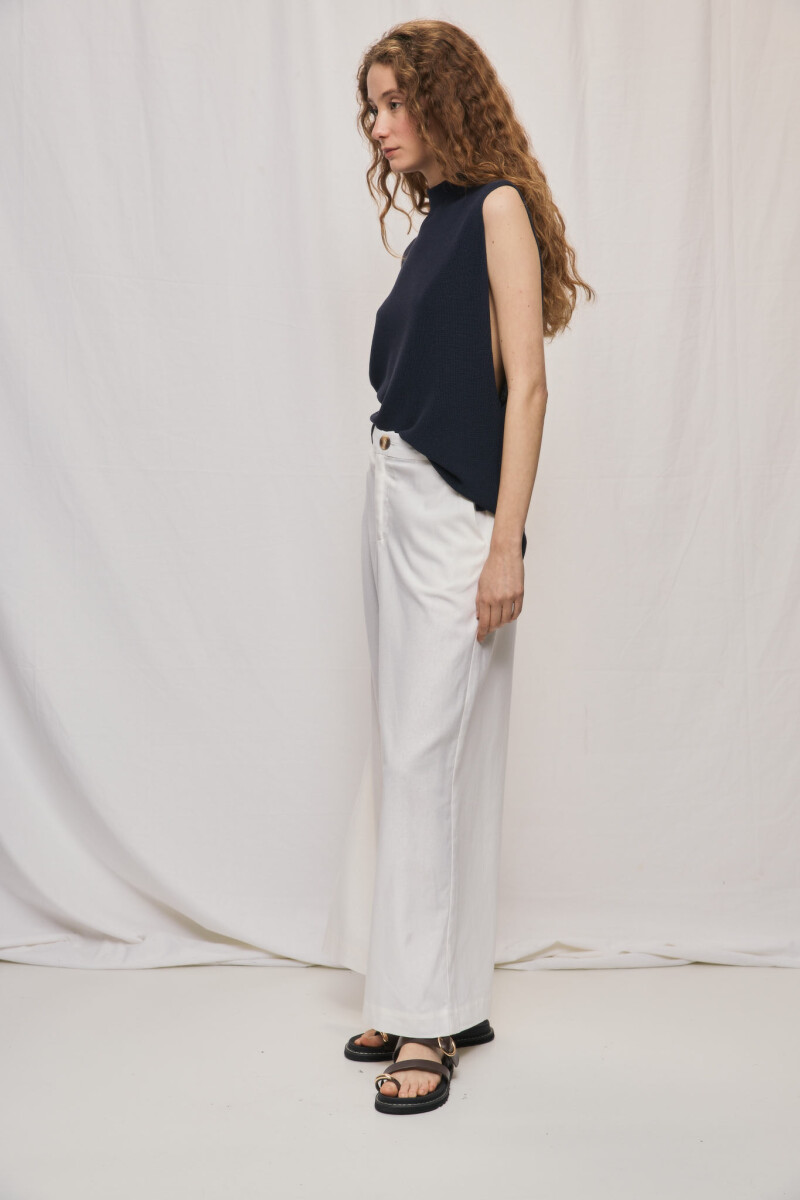 PANTALÓN PELU HIGH Crudo