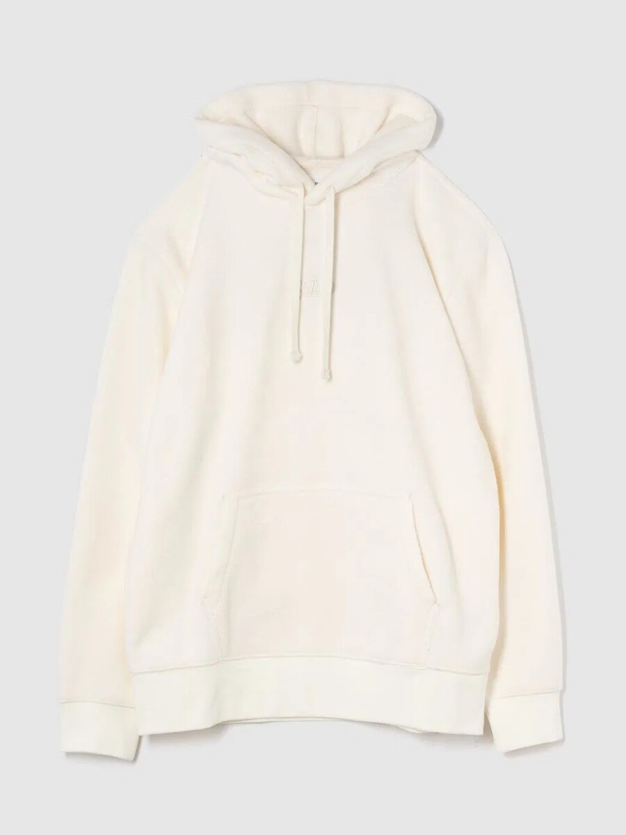 Canguro Polar Logo Gap Hombre - Ivory Frost 