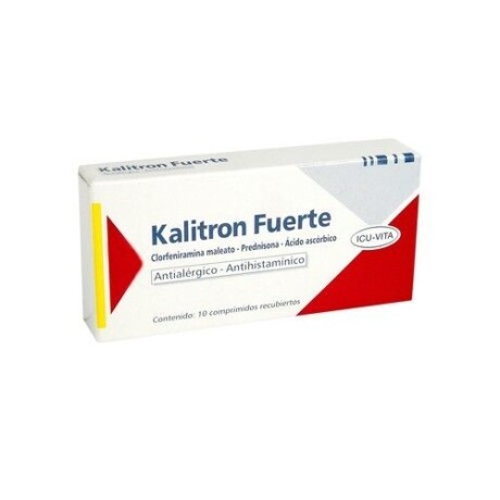 Kalitron Fuerte x 10 comprimidos Kalitron Fuerte x 10 comprimidos
