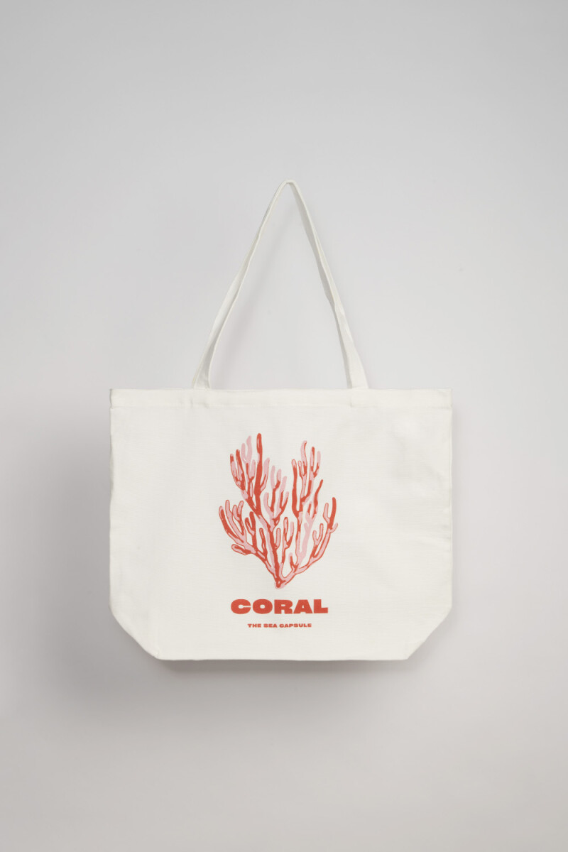 Tote bag Coral