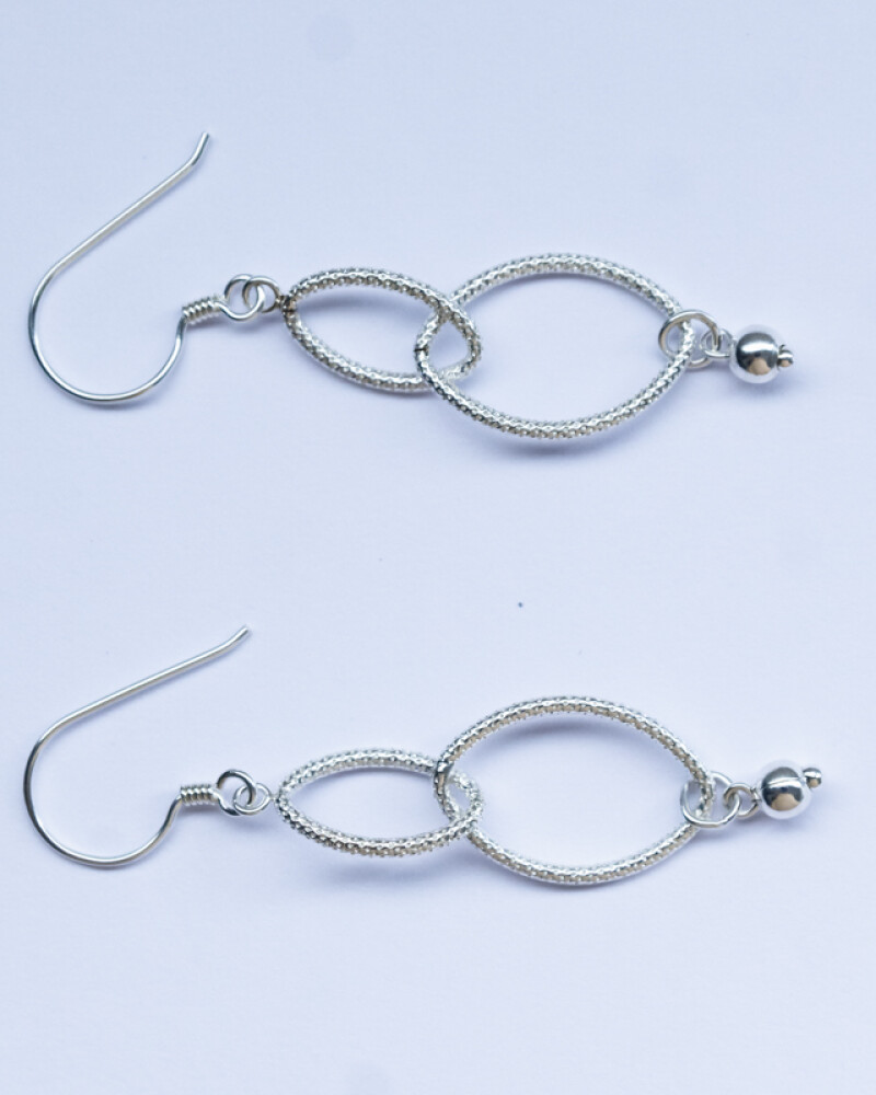 Caravanas Moscu PLATEADO