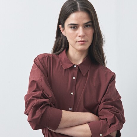 CAMISA CHRISTA Borra de Vino