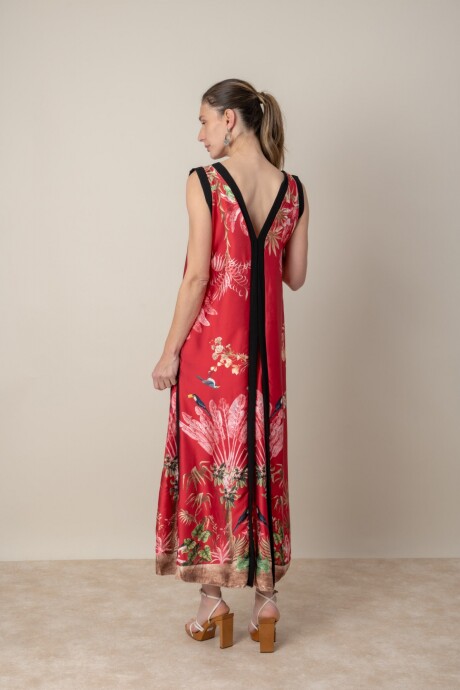 VESTIDO ALBA Coral