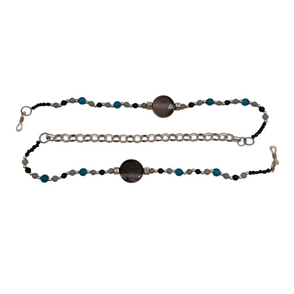 CORREA ARTESANAL MEDIA MODELO 22 TURQUESA COMBINADO turquesacombinado