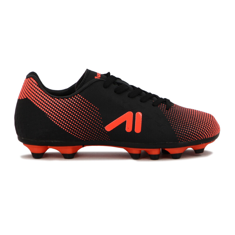 Austral Futbol Hombre Md Negro-naranja Negro-naranja