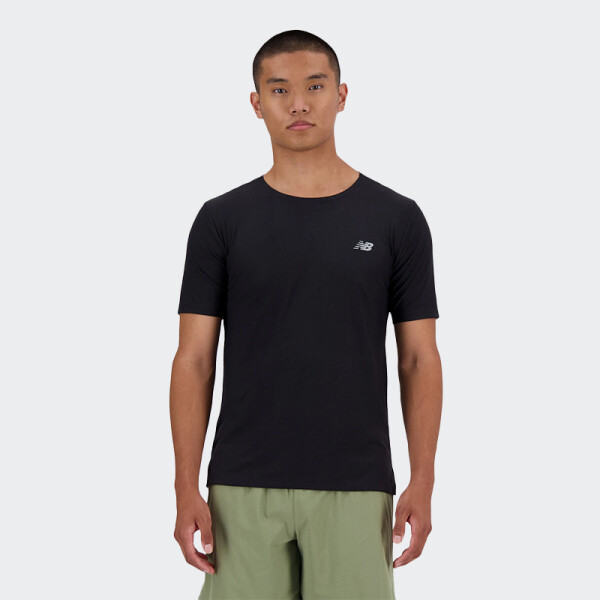 Remera New Balance Athletics Negro