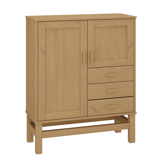 APARADOR BAGUEÑO BUFFET DE 2 PUERTAS 3 CAJONES EN MADERA MACIZA APARADOR BAGUEÑO BUFFET DE 2 PUERTAS 3 CAJONES EN MADERA MACIZA