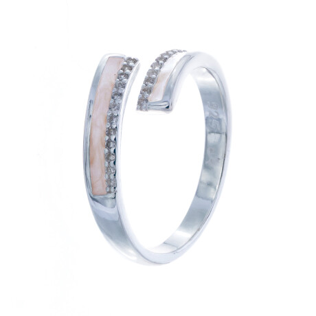 Anillo de plata 925 con resina y circonias. Anillo de plata 925 con resina y circonias.