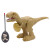 Dinosaurio Tiranosaurio Control Remoto Movimiento Luz Sonido Color Beige