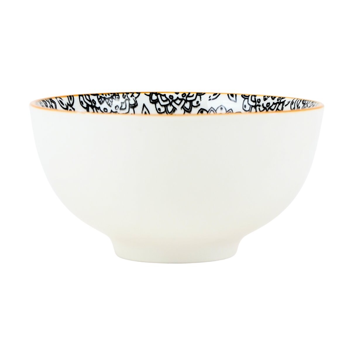 Bowl de ceramica con diseño interior 