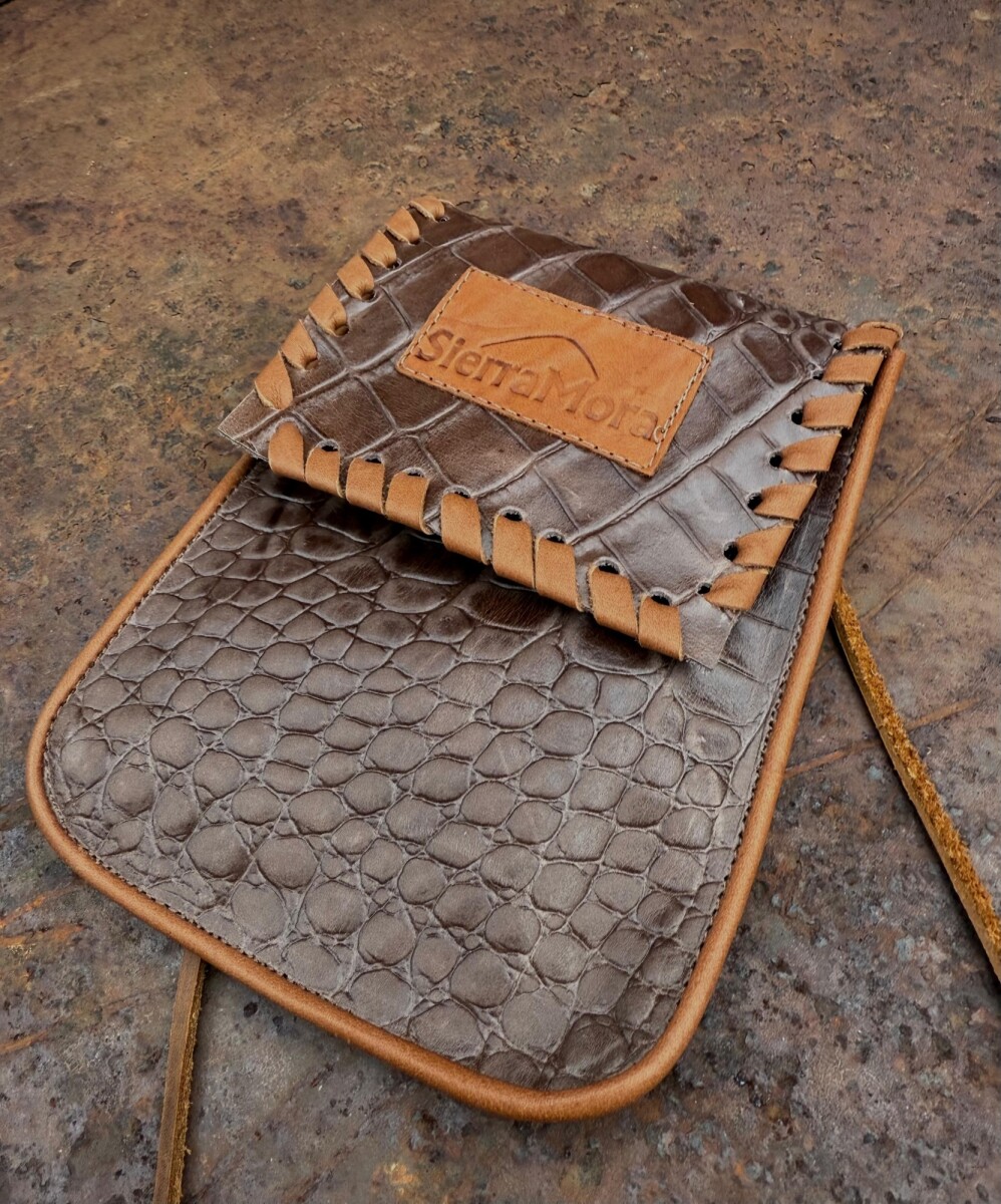 Cel Bag Crocco - Chocolate 