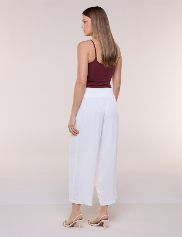 Pantalón Cadena Pull On BLANCO