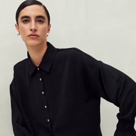 CAMISA BURBUJA Negro