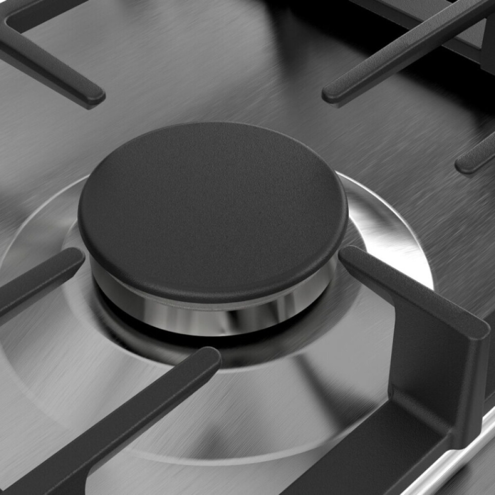 Anafe a gas Bosch PCS7A5B90 Inox 75cm negro