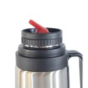 TERMO DE ACERO INOX CUORI 1 LT PLATA